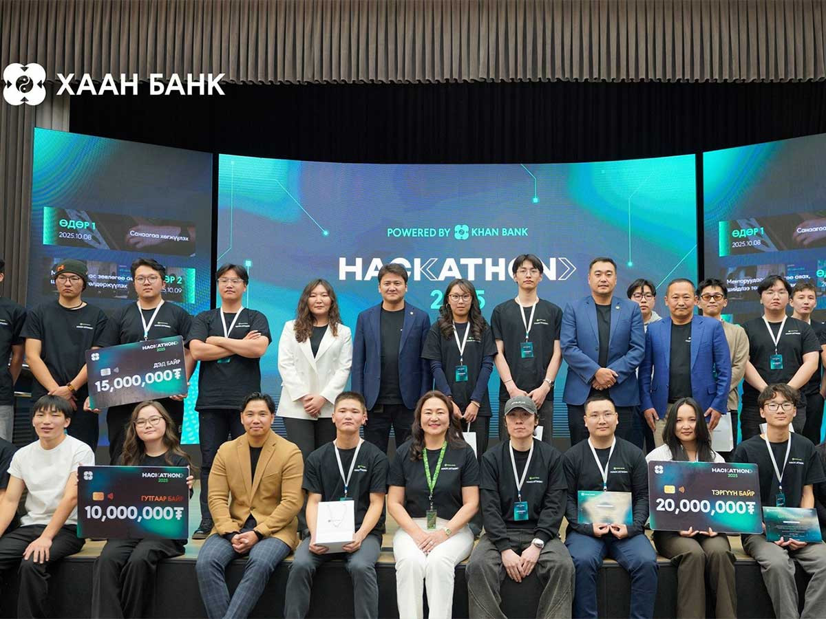 “Hackaton 2025 - Future of Digi Pay” тэмцээний ялагчид 20 сая төгрөг хүртлээ